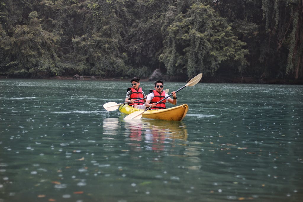 Two People in Kayak